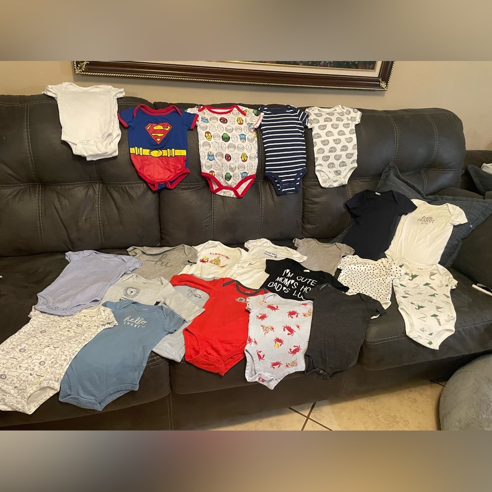 Giants baby boy clothes bundle